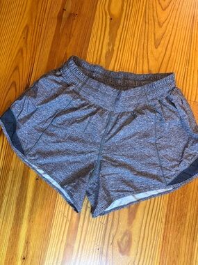 lululemon athletica Heather Gray Women's Athletic Shorts